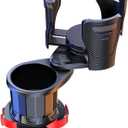 Car Cup Holder Expander Adjustable Base 2 in 1 Dual Layer Cup Holder Large Capacity Storage 360 Degree Rotating Cup Slot Large 10/40 oz Bottles & Big Drinks Travel Cup
