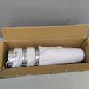 vensovo Metal Flower Bucket Vase with Handles, 9 Inch Silver Rustic Farmhouse Centerpiece for Spring Home Decor & Wedding, Set of 6