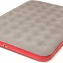 Coleman QuickBed Single-High Inflatable Air Mattress, Leak-Free Airbed with Plush Top & Included Carry Bag for Indoor/Outdoor Use, Queen 