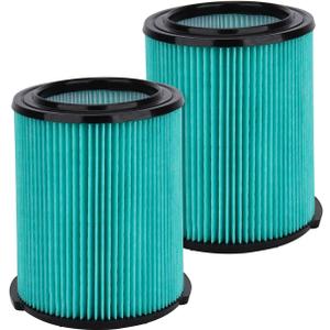 38753 Replacement HEPA Filters Compatible with Craftsman CMXZVBE38753 Wet/Dry Vac Filter for 5 to 20 Gallon shop vacuums,HEPA Filter(9-38753)