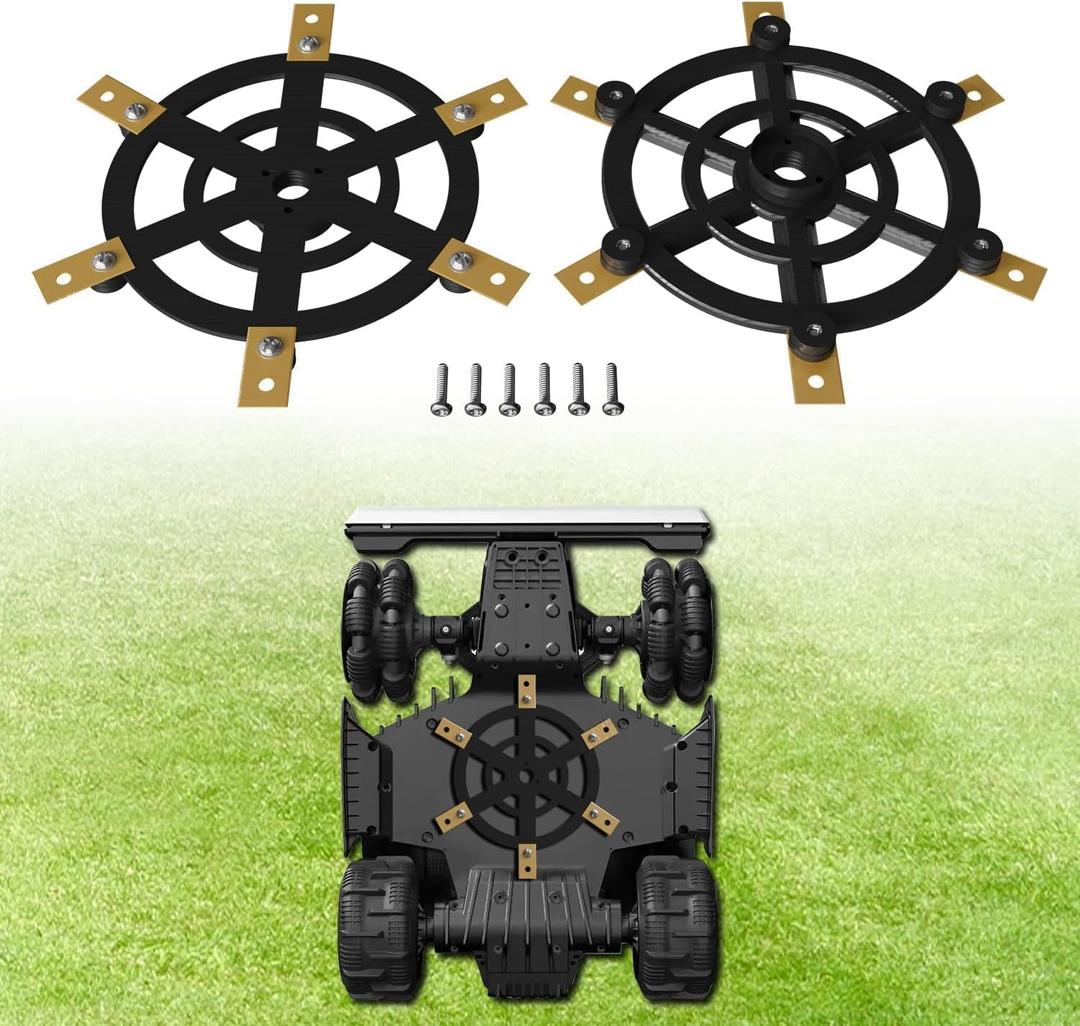 2Pcs Replacement Cutting Discs for Luba & for Luba 2 Mower (2024 & Older)