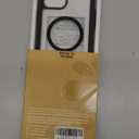 Miracase Magnetic for iPhone 12 Pro Max Case [Compatible with MagSafe] Full-Body Phone case with Built-in Glass Screen Protector& Camera Protector, Military Drop Proof 12 Pro Max Cover, Black