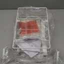 Towel Racks for Bathroom,Towel Rack Wall Mounted, 6 Tier Rolled Or Folded Towel Holder with Floating Shelves, Bathroom Towel Holder for Bath, Hand Towels,Metal,Full White