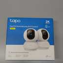 Tapo 2K Pan/Tilt Security Camera for Baby Monitor, Dog Camera w/Motion Detection, 2-Way Audio Siren, Night Vision, Cloud&SD Card Storage, Works w/Alexa & Google Assistant, 2-Pack (Tapo C210P2)