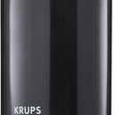 KRUPS Precision Electric Coffee Grinders, 3 oz Capacity, 200W Motor, Stainless Steel Blades for Uniform Grinding of Beans, Herb and Nuts, Coffee and Spice Grinder Electric, (Black)
