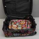 Rockland Fashion Softside Upright Luggage Set, Expandable, Owl, 2-Piece (14/19)