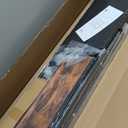 WLIVE Dresser for Bedroom with 5 Drawers, Wide Chest of Drawers for Bedroom, Fabric Dresser for Living Room, Closet, Hallway, Rustic Brown Wood Grain Print