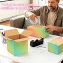 10x7x6 Shipping Boxes Medium Set of 30, Gradient Corrugated Cardboard Box, Mailing Boxes for Packaging Small Business