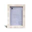 Handicrafts Home White 5x7 Picture Frame for Christmas Decor and Holiday Photo Frame for Modern Minimalist Home Decor, Wedding Gift, Vintage Bone inlay Frames for Aesthetic & Living Room Picture Frame