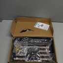 Projector Ceiling Mount - Sturdy & 360 Rotation Ceiling Projector Mount for Seamless Projection, Holds up to 11lbs, Perfect for Home Theater Or Office Setup (Black)