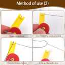 3 x 20 Pcs Needle Threaders,Automatic Needle Threader,Quick Needle Threader for Hand Sewing and DIY for All Sewing Enthusiast