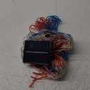 (Upgraded) Solar American Flag Lights, 2-in-1 Solar Powered Flag Net Lights, 420 LED 8 Modes Waterproof with Remote Control for 4th of July, Independence Day, Memorial Day, pChristmas Decorations