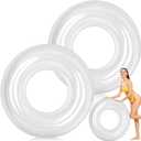 Inflatable Pool Floats for Women 41 Inch Swimming Pool Rings Summer Tubes for Floating Beach Pools Summer