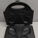 Taiyaki Fish Waffle Maker Machine with Non Stick Cooking Plate, Electric Japanese Fish Shaped Waffle Iron Pan, Korean Bungeoppang Pan, Recipe Included