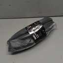 SEG Direct Car Steering Wheel Cover Large-Size for F150 F250 F350 Ram 4Runner Tacoma Tundra Range Rover with 15 1/2"-16" Outer Diameter Leather with Carbon Fiber Pattern, Black