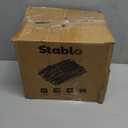 VIWINVELA 3 IN 1 Indoor Dryer Vent Kit Filter Bucket for Electric Dryer with 4-Inch by 5-Feet Proflex Duct (Silver)