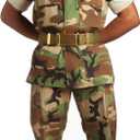 Cardboard People Camo Military Man Life Size Cardboard Cutout Standup, One Size
