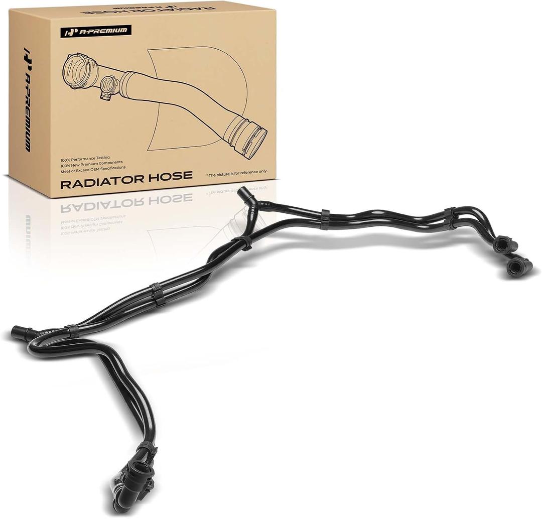 A-Premium Upper Radiator Coolant Hose Compatible with Jaguar