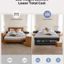 OhGeni Queen Air Mattress with Built in Pump, Ideal Alternative to a Bed, Inflatable Blow Up Mattress 18 Raised Comfort, Portable Bed for Home, Camping, Colchone Inflable, Gift for Mom, 1-Pack Only