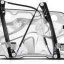 A-Premium Power Electric Window Regulator and Door Panel Without Motor Replacement for Volkswagen Jetta 1999-2005 Golf Bora Front Right Passenger Side