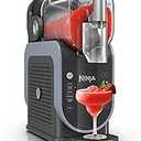 Ninja FS301 Professional Maker with RapidChill Technology, 88 oz Drink & Slushie Machine, 5 Preset Programs, Frozen Margaritas, Frappés, and More, Premium Accents, Black 