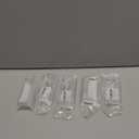 Probrico (5 Pack) Matte Black Square Cabinet Pulls 3-1/2 Inch(90mm) Hole Center Modern Kitchen Cabinet Hardware 4 inch(102mm) Overall Length Stainless Steel Drawer Handles