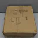 Lakumu Bedside Touch Control Table Lamps with Dual USB Charging Ports 1 AC Outlet, 3 Way Dimmable Modern Nightstand Lamp with Grey Fabric Shade, Desk Lamp for Bedroom Living Room with 5000K LED Bulb (Gray)