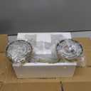 Wall sconces Set of Two,Light with Ceramic Accent,Gold-Wall Light Fixtures, Hardwired Modern Vanity sconces for bathrooms, Living Rooms, bedrooms, and hallways. E12 Socket (Gold, 2-Pack)