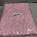 sancua Rectangle Tablecloth - 60 x 102 Inch - Stain and Wrinkle Resistant Washable Polyester Table Cloth, Decorative Fabric Table Cover for Dining Tables, Buffet Parties and Camping, Pink