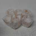 Maxcheck 6 Pack 12 oz Christmas Tree Xmas Coffee Mugs Glass Cups Gifts Bulk Holiday Clear Drinking Glasses with Handle for Christmas Party Supplies Decorations