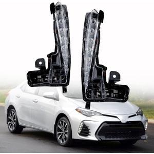 2-Pack Front Driving Fog Light Replacement for 2017 2018 2019 Corolla SE Daytime Running Light TO2562103 TO2563103