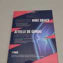 Fit Geno KneeXpert Knee Brace with Side Stabilizers & Patella Gel Pad - Adjustable Compression Support for Pain Relief, Meniscus, ACL, Arthritis, Running 