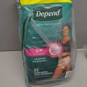 Depend Fresh Protection Adult Diapers, Incontinence & Postpartum Bladder Leak Underwear for Women, Disposable, Maximum, Small, Blush, 32 Count