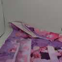 7x5ft Happy 1st Birthday Backdrop for Girls Pink Butterfly Flowers Balloons Photography Background Baby Girl First Birthday Party Decorations Wallpaper Photo Studio Props