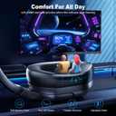 Fachixy FC-200 Wireless Gaming Headset with Mic for PS5, PS4 - Bluetooth 5.4 & 2.4GHz Gaming Headphones with Low Latency, 50-Hrs Battery Foldable Gamer Headset for Laptop, Switch and Mobile