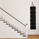 2 PCS Hanging Enamel Pin Display with 5 Loose-Leaf Board Pieces Removable Pins Board Panels at Least 210 Pins Pin Display Board for Brooch Necklaces Rings Women Girls