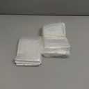 Plastic Table Cloth,Plastic Party Table Cover,Disposable Table Cloth,Disposable Square Table Cover,White,8 Pieces,70.8 Inch.