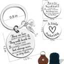 2 x Mothers Day Fathers Day Gift For Daughter Son Sympathy Memory Gifts For Loss Loved Ones Inspirational Gifts (Silver)