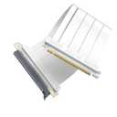 EZDIY-FAB PCIE 5.0 Riser Cable, Ultra-Flexible 128GB/s Bandwidth GPU Extension, Vertical GPU Mount for RTX 5090 4090 & RX 9000, Backwards Compatible PCIE 4.0/3.0,Straight-30cm,White