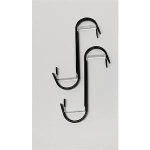 Over The Door Metal Hooks with Plastic Coating