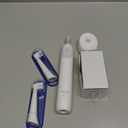 Oral-B iO Series 2 Rechargeable Electric Powered Toothbrush Starter Kit, Pure White with 2 Brush Heads - Automatic Pressure Sensor to Protect Gums - 3 Modes - 2 Min Timer