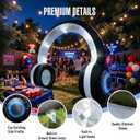 9FT Inflatable Headphones Archway with LED Lights