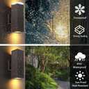 iYogaled Dusk to Dawn Outdoor Wall Light,Patio Wall Light Fixture, Oil Bronze Porch Lights Outdoor Wall, Anti Rust Waterproof Outside Wall Sconces for Garage, Balcony, Entrance - ETL