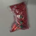 14 Pcs Chili Pepper Bead Mexico Fiesta Red Pepper Party Gift Beads Chili Themed Party Decorations Mardi Gras Beads Party Supplies