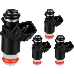 2001-2005 Fuel Injector Compatible for Acura EL, for Honda Civic 2001-2005 1.7L, Replaces 16450PLC003 16450-PLC-003(4pcs)
