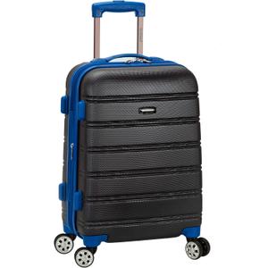 Rockland Melbourne Hardside Expandable Spinner Wheel Luggage, Carry-On 20", Grey