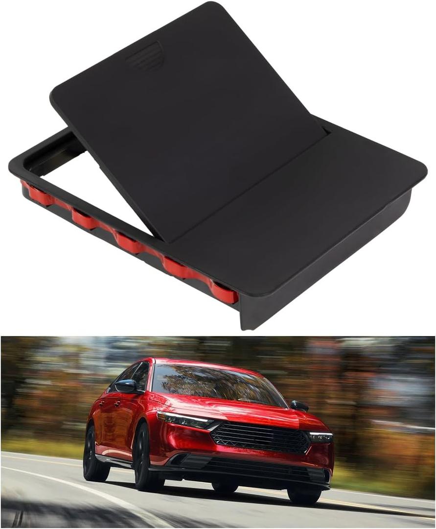 Hidden Center Console Organizer Compatible with Honda Accord 2023-2025(LX EX Sport EX-L Sport-L) - Hidden Storage Box Secret Compartment Armrest Box with One-Touch Access