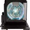 Jaspertronics OEM Lamp & Housing for The Mitsubishi WD-82738 TV Original Specification and Full Lifespan Bulb Inside 