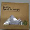 KeaBabies 3-Pack Organic Baby Swaddle Sleep Sacks - Swaddles for Newborns, Infant 0-3 Months, Baby Girls, Boys, Soft & Snug Newborn Sleep Sack, Nursery Swaddling Blankets (Nordic)