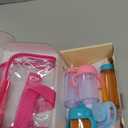 BABESIDE Baby Doll Accessories  9 Pcs Feeding Set with Magic Bottles, Pacifiers, Bibs, Diapers & Carry Bag, Pretend Play Kit for 1215 Inch Dolls